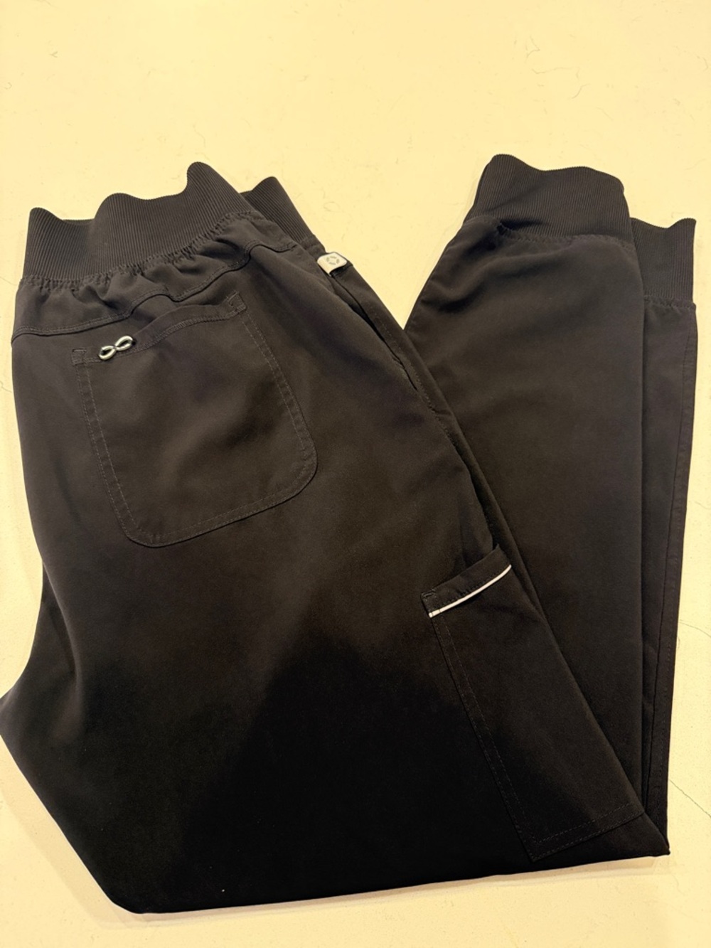 women’s Black Drawstring Jogger Pants